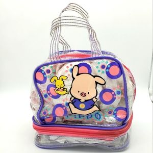 RARE Vintage Sanrio Pippo Cosmetic Bag/Purse 1997